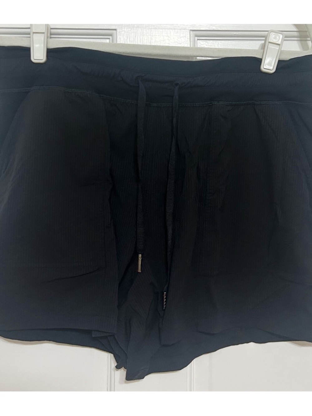 lululemon athletica Black Drawstring Waist Shorts